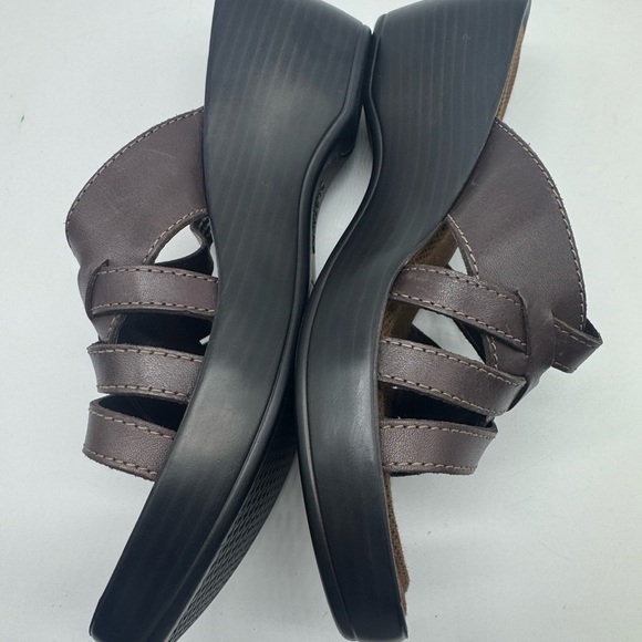 Eastland Women's Poppy Wedge Sandal Brown Size 7 - Picture 6 of 10